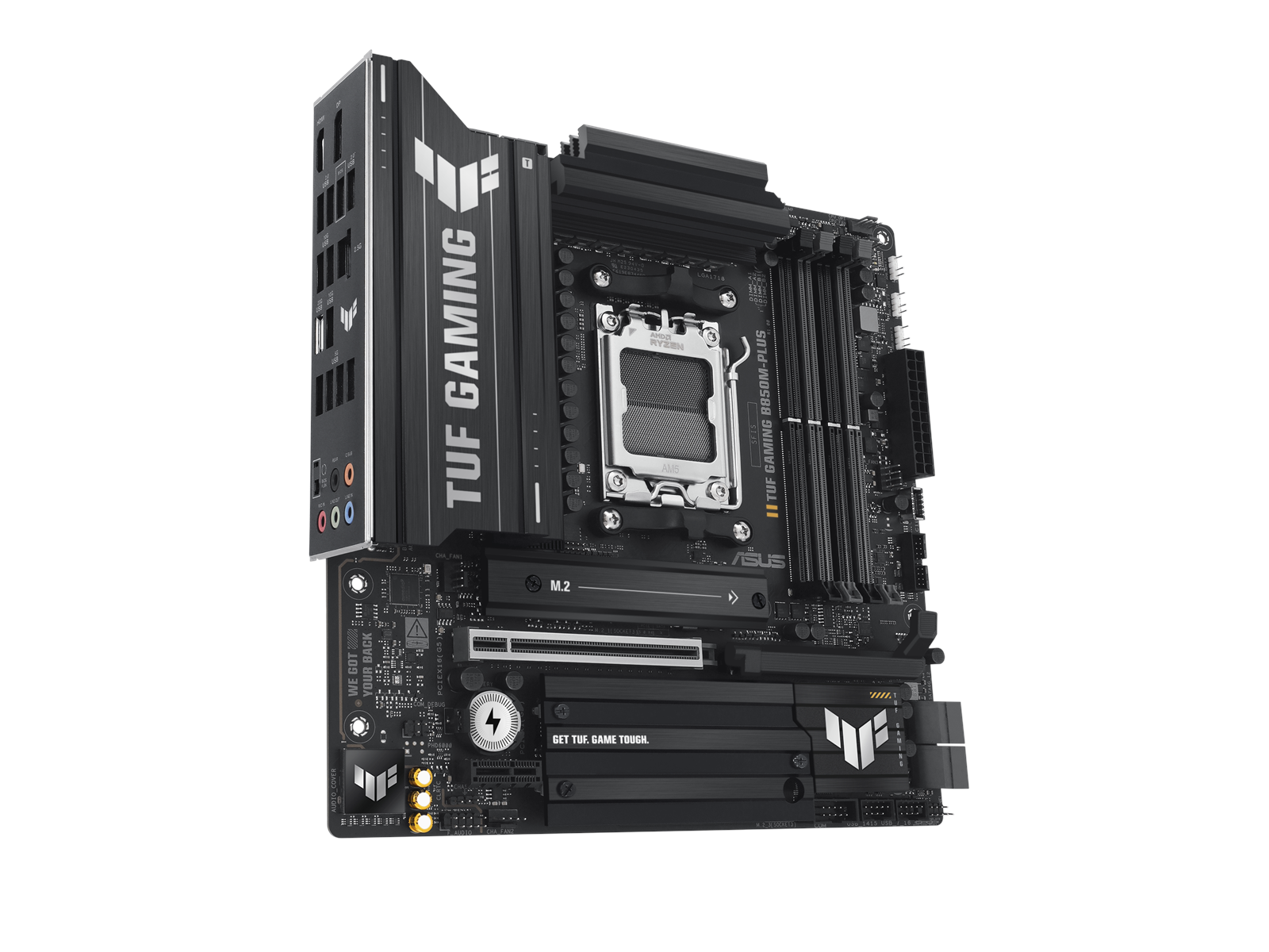ASUS TUF GAMING B850M-PLUS Mainboard - AMD B850 - AMD AM5 socket - DDR5 RAM - Micro-ATX