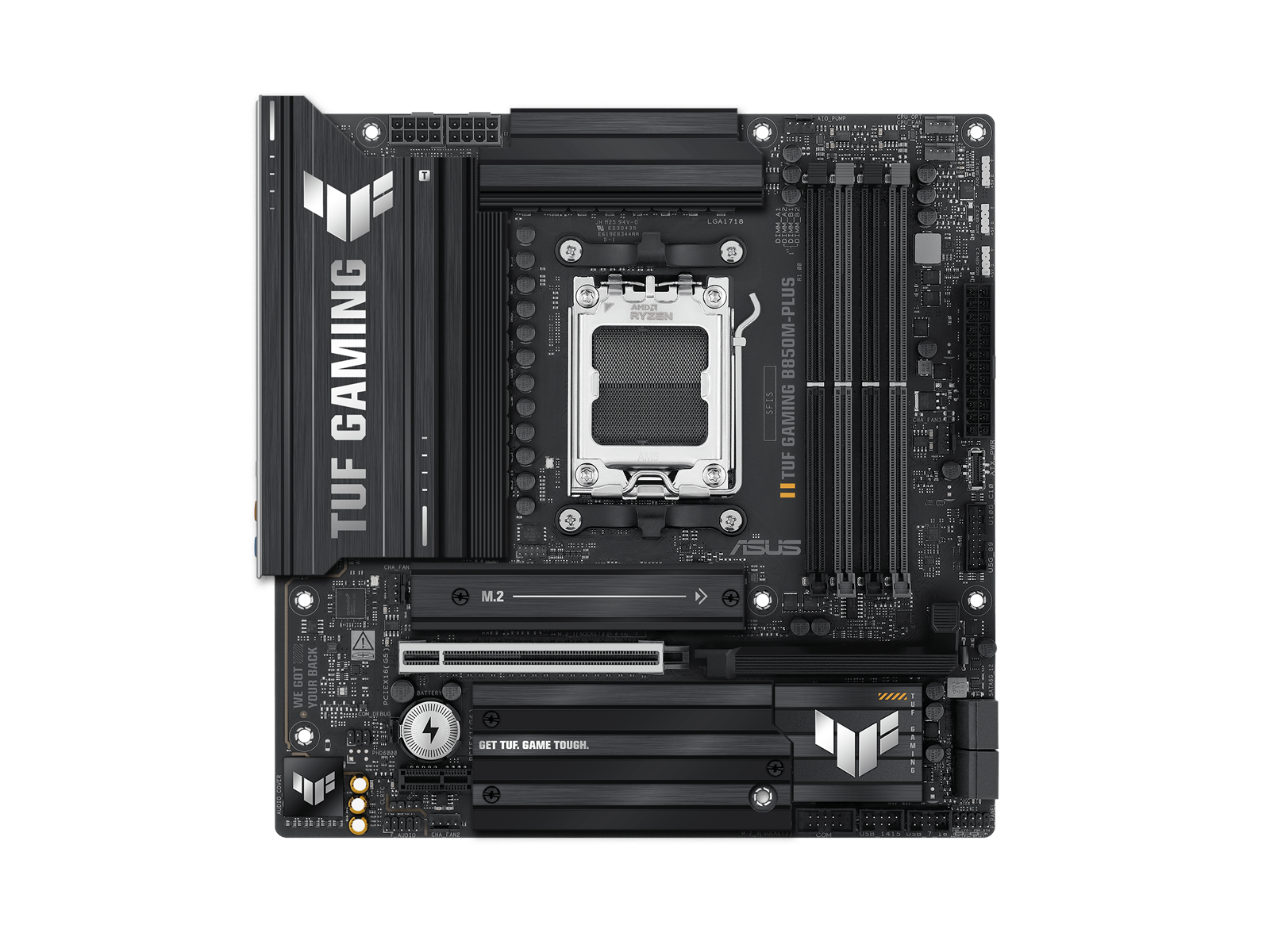 ASUS TUF GAMING B850M-PLUS Mainboard - AMD B850 - AMD AM5 socket - DDR5 RAM - Micro-ATX