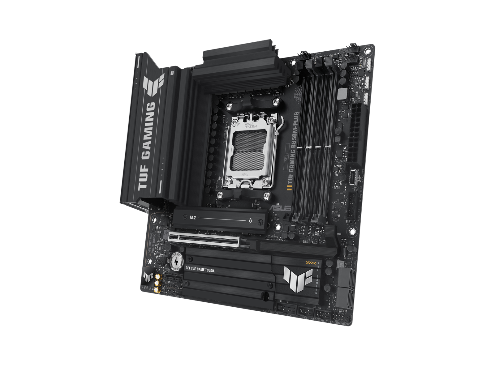 ASUS TUF GAMING B850M-PLUS Mainboard - AMD B850 - AMD AM5 socket - DDR5 RAM - Micro-ATX