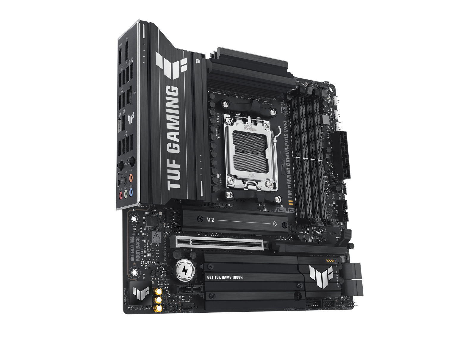 ASUS TUF GAMING B850M-PLUS WIFI Mainboard - AMD B850 - AMD AM5 socket - DDR5 RAM - Micro-ATX
