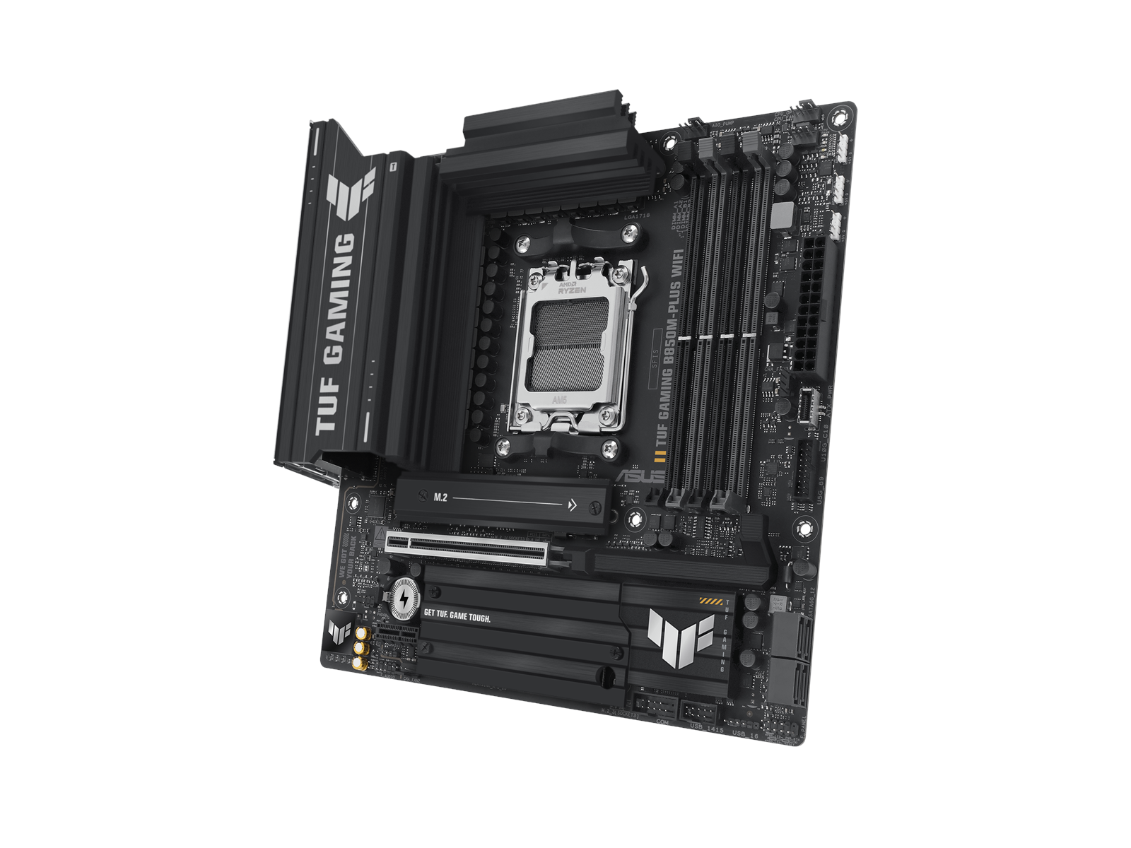 ASUS TUF GAMING B850M-PLUS WIFI Mainboard - AMD B850 - AMD AM5 socket - DDR5 RAM - Micro-ATX