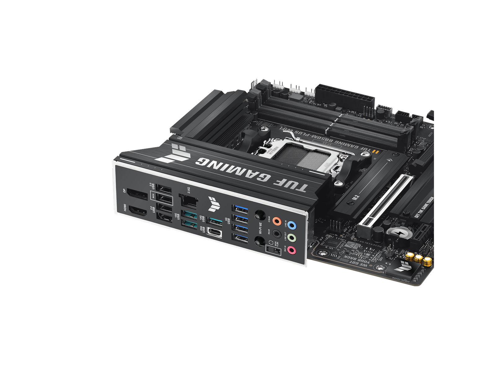 ASUS TUF GAMING B850M-PLUS WIFI Mainboard - AMD B850 - AMD AM5 socket - DDR5 RAM - Micro-ATX