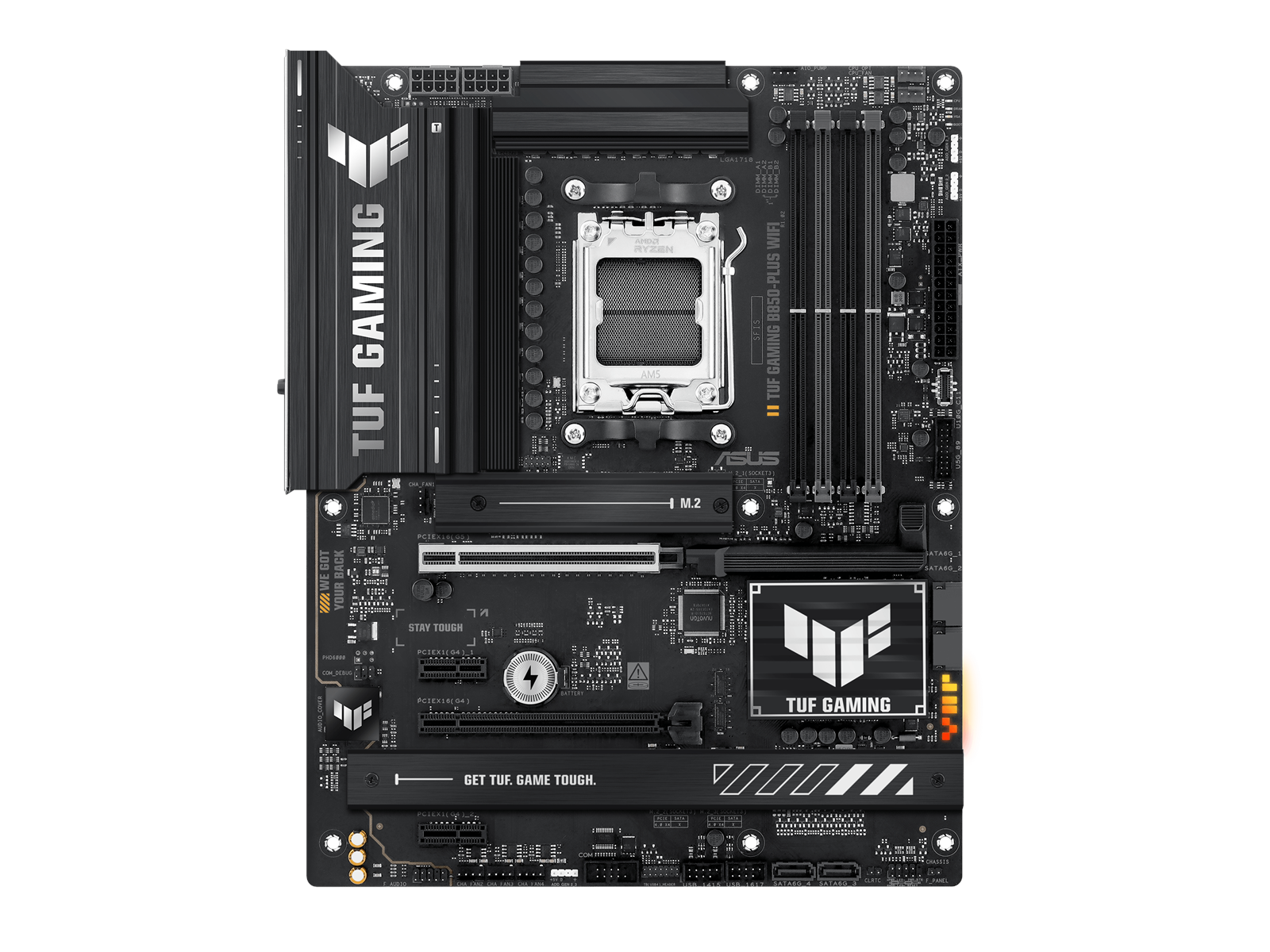 ASUS TUF GAMING B850-PLUS WIFI Mainboard - AMD B850 - AMD AM5 socket - DDR5 RAM - ATX