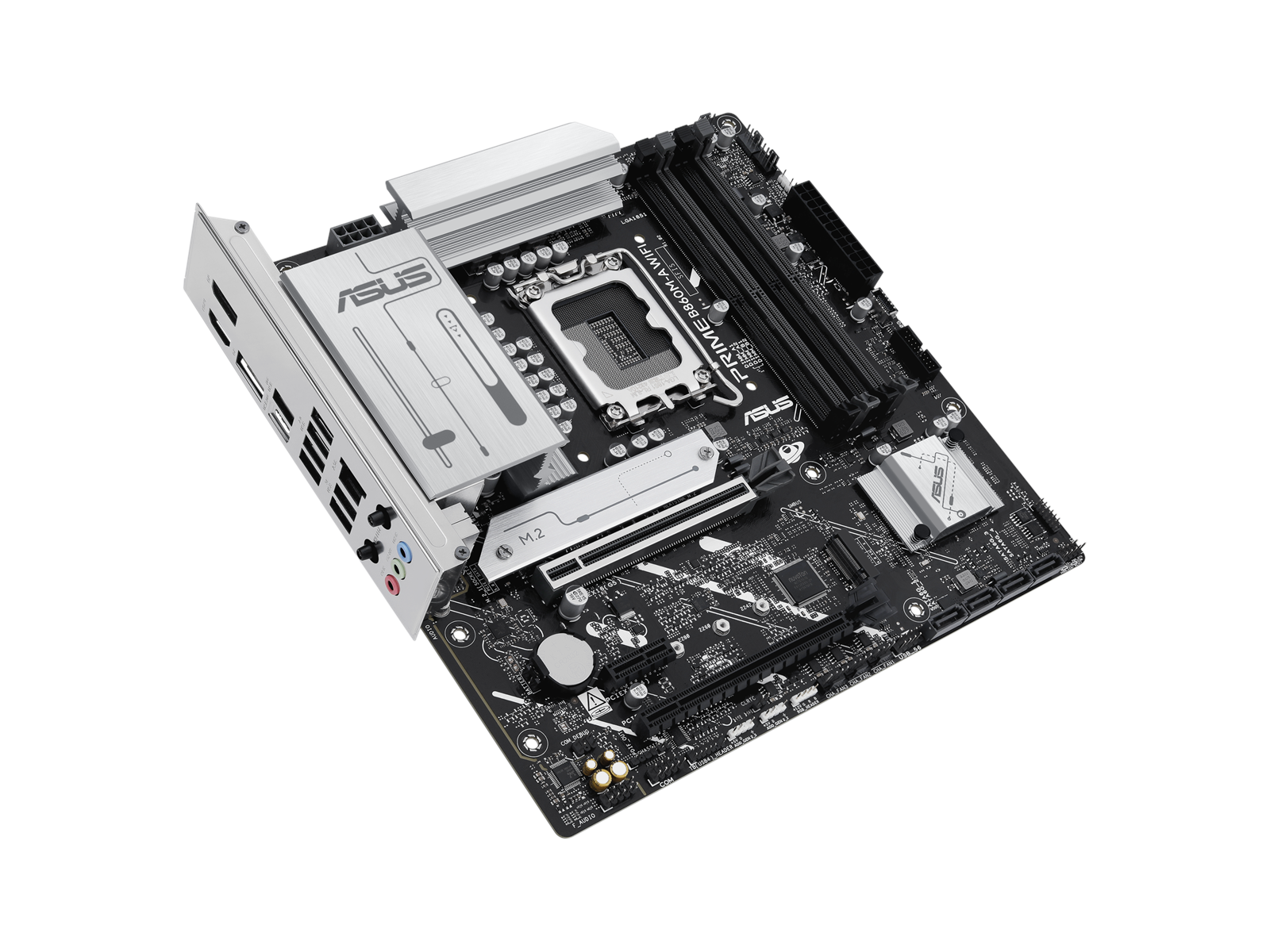 ASUS PRIME B860M-A WIFI Mainboard - Intel B860 - Intel LGA1851 socket - DDR5 RAM - Micro-ATX