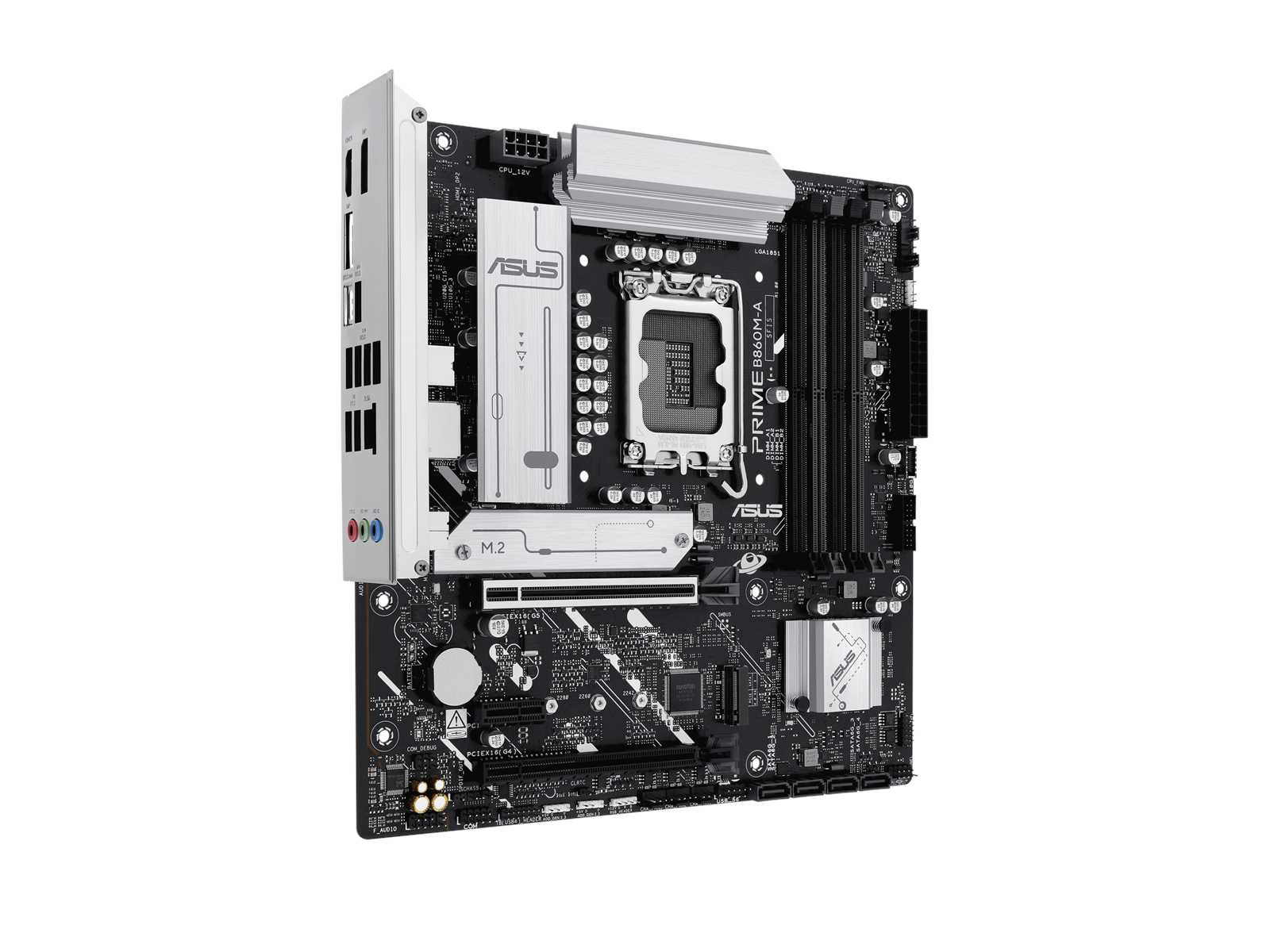 ASUS PRIME B860M-A-CSM Mainboard - Intel B860 - Intel LGA1851 socket - DDR5 RAM - Micro-ATX