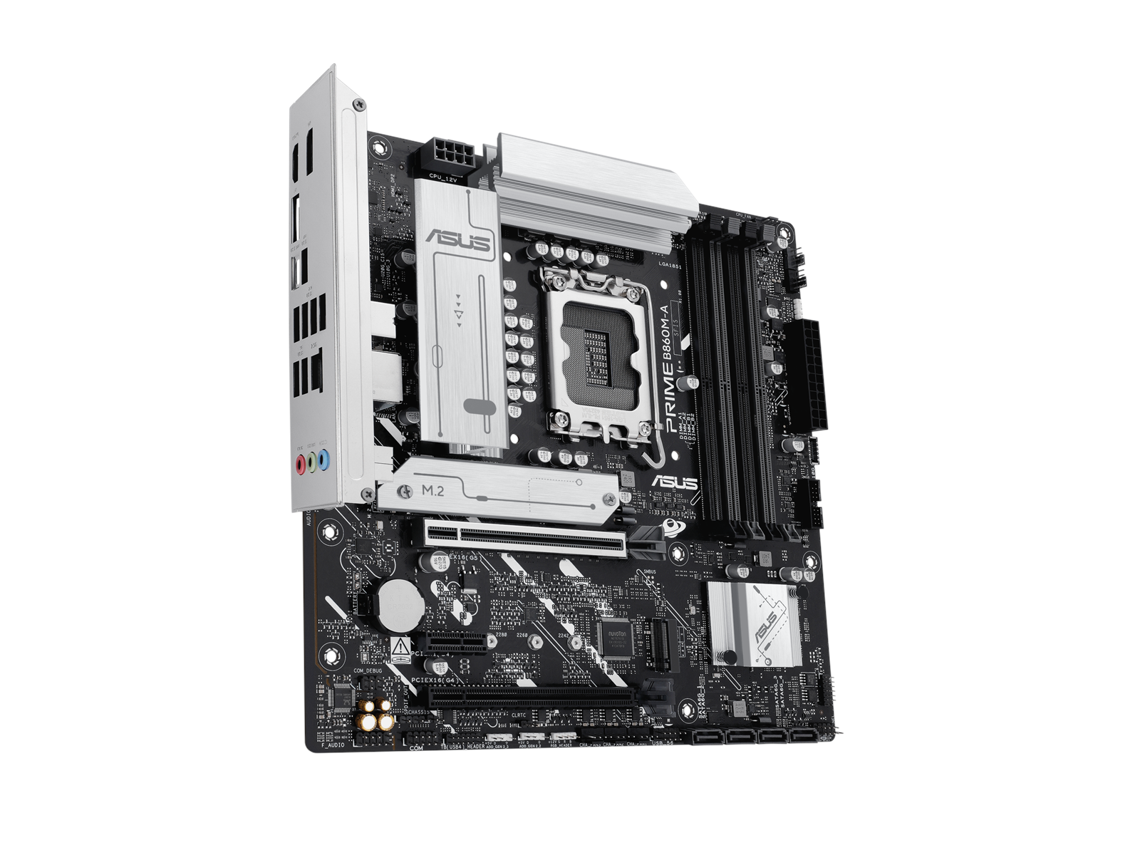 ASUS PRIME B860M-A-CSM Mainboard - Intel B860 - Intel LGA1851 socket - DDR5 RAM - Micro-ATX