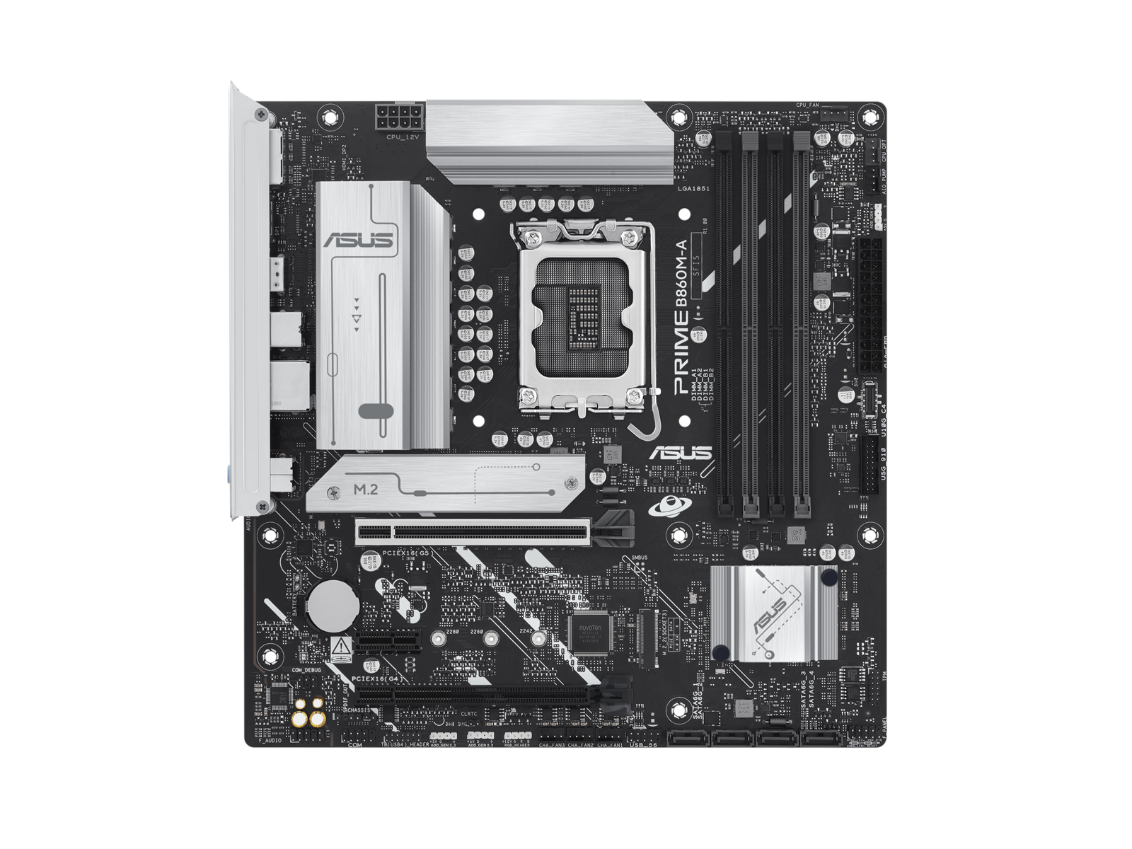 ASUS PRIME B860M-A-CSM Mainboard - Intel B860 - Intel LGA1851 socket - DDR5 RAM - Micro-ATX