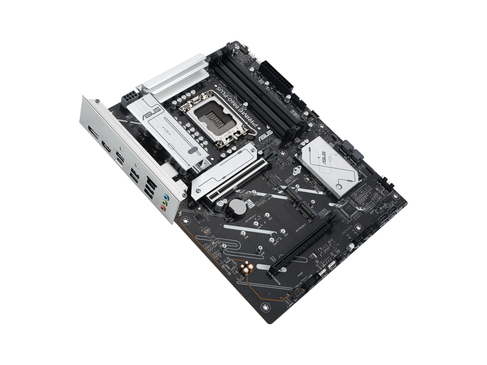 ASUS PRIME B860-PLUS-CSM Mainboard - Intel B860 - Intel LGA1851 socket - DDR5 RAM - ATX