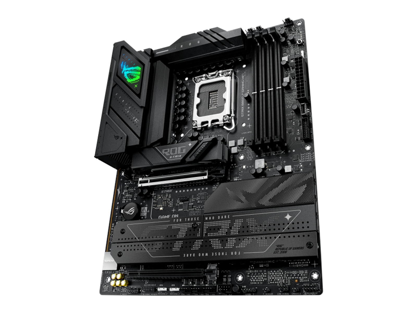 ASUS ROG STRIX B860-F GAMING WIFI Mainboard - Intel B860 - Intel LGA1851 socket - DDR5 RAM - ATX