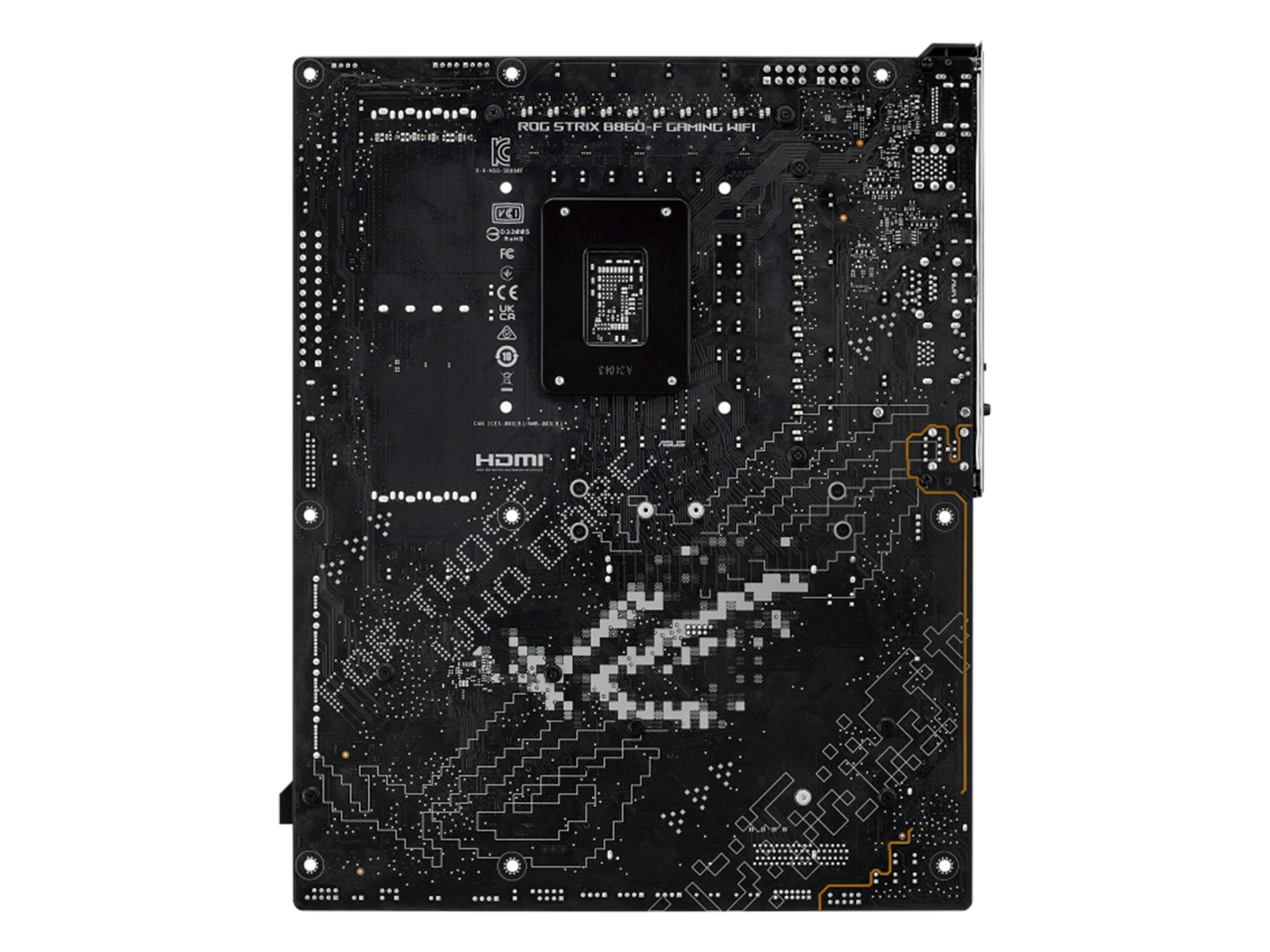 ASUS ROG STRIX B860-F GAMING WIFI Mainboard - Intel B860 - Intel LGA1851 socket - DDR5 RAM - ATX