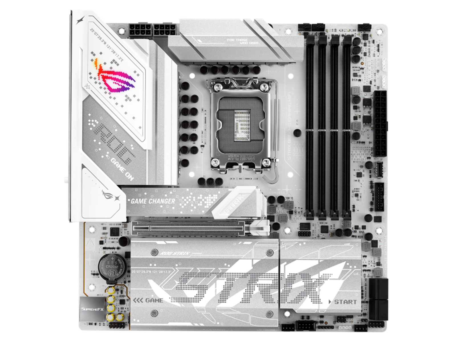 ASUS ROG STRIX B860-G GAMING WIFI Mainboard - Intel B860 - Intel LGA1851 socket - DDR5 RAM - Micro-ATX