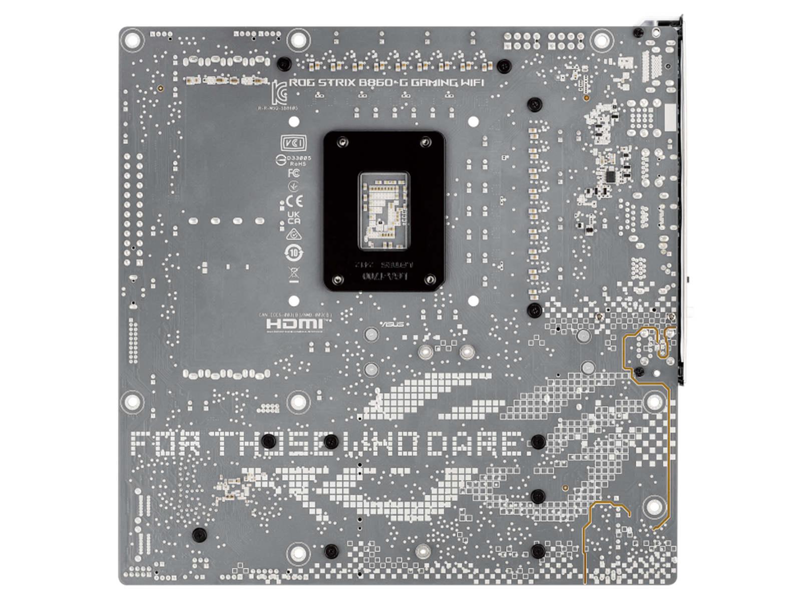 ASUS ROG STRIX B860-G GAMING WIFI Mainboard - Intel B860 - Intel LGA1851 socket - DDR5 RAM - Micro-ATX