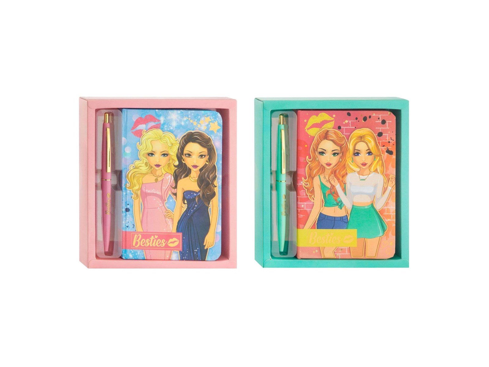 Besties Notebook with Ballpoint Pen