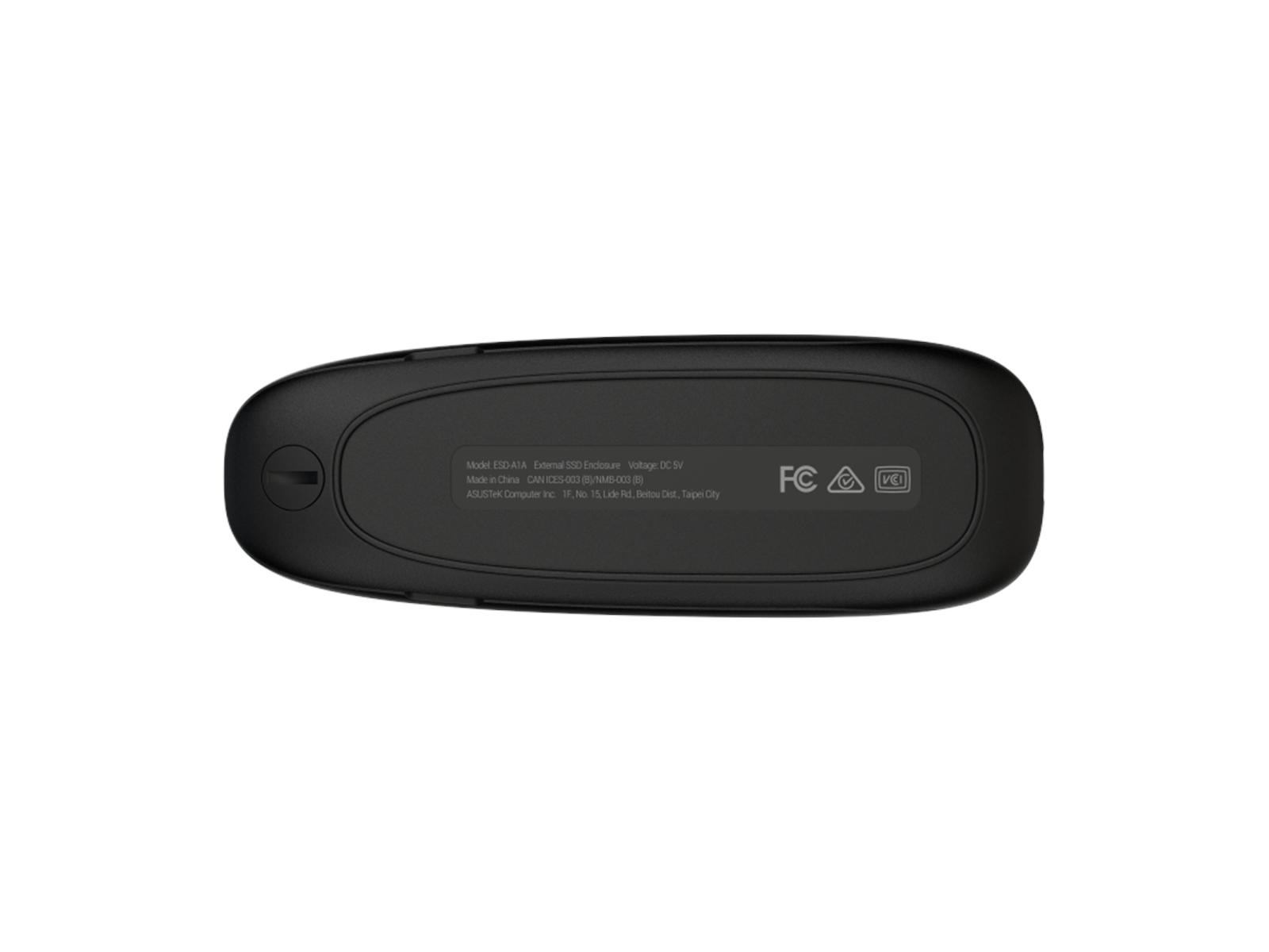 ASUS Cobble SSD Enclosure - Black