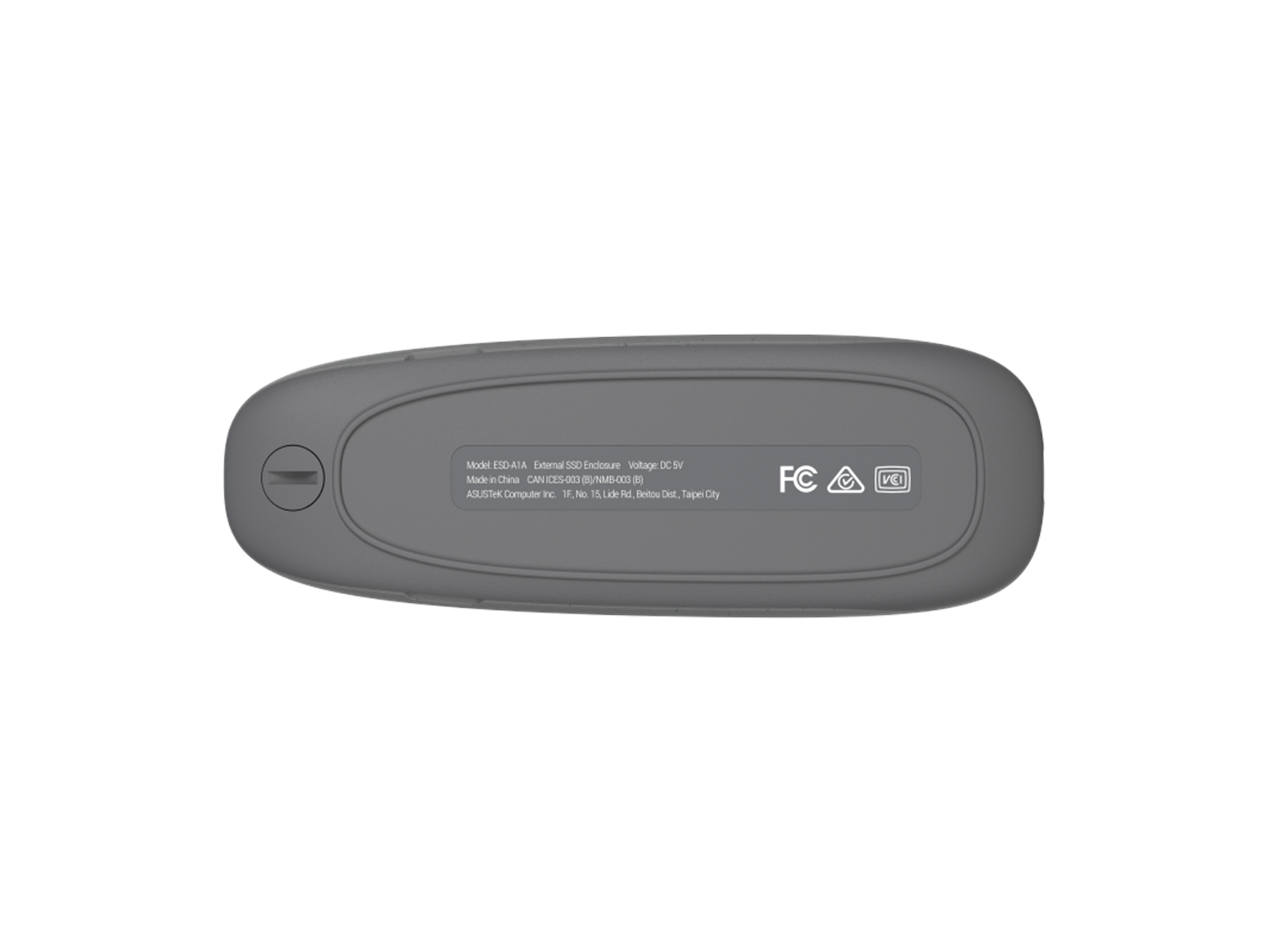 ASUS Cobble SSD Enclosure - Grey