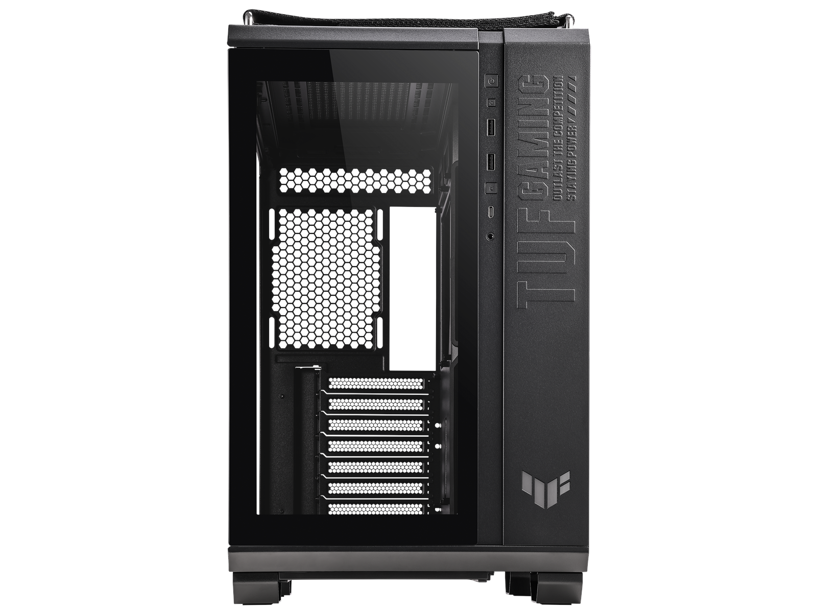 ASUS TUF Gaming GT502 - Gehäuse - Miditower - Schwarz
