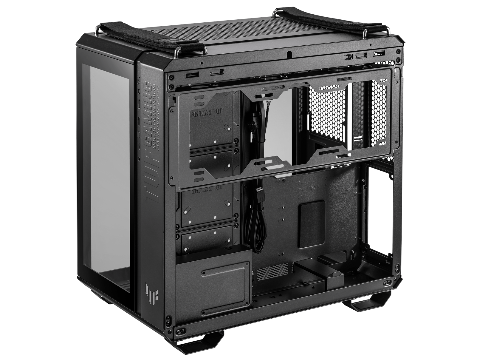 ASUS TUF Gaming GT502 - Gehäuse - Miditower - Schwarz