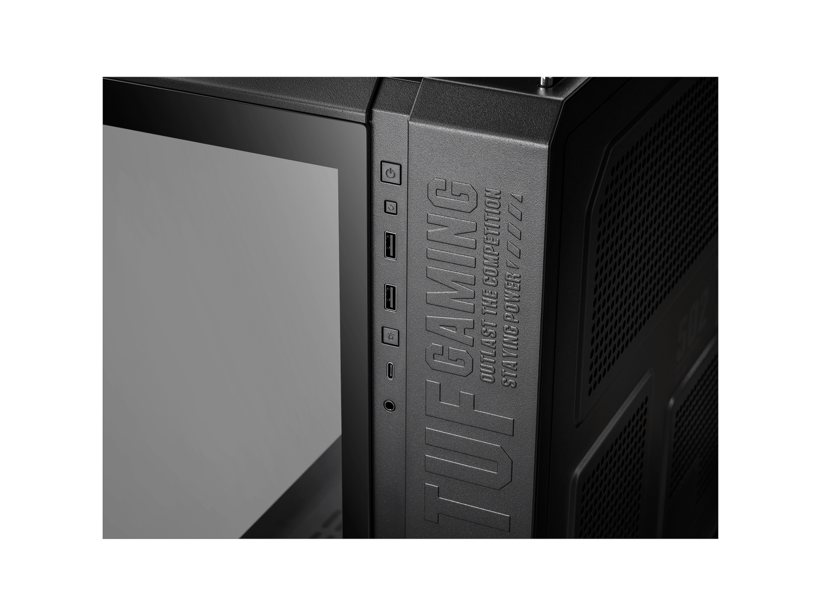 ASUS TUF Gaming GT502 - Gehäuse - Miditower - Schwarz