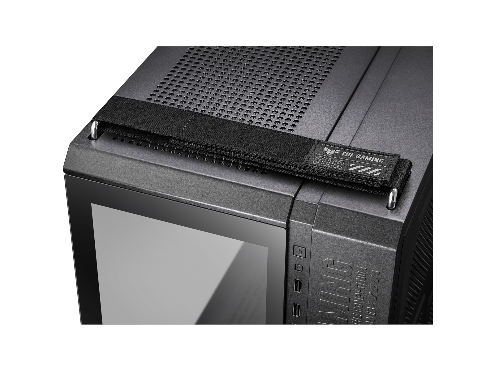 ASUS TUF Gaming GT502 - Gehäuse - Miditower - Schwarz