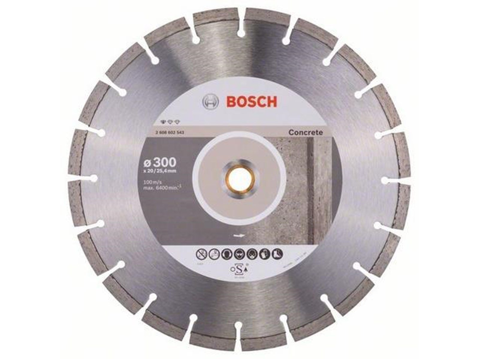 Bosch STANDARD FOR CONCRETE DIAMOND CUTTING DISC FOR TABLE SAWS FOR PETROL SAWS
