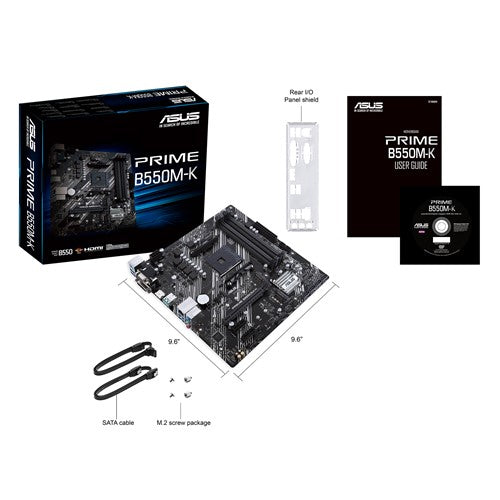 MB ASUS PRIME B550M-K                    (AMD,AM4,DDR4,mATX)