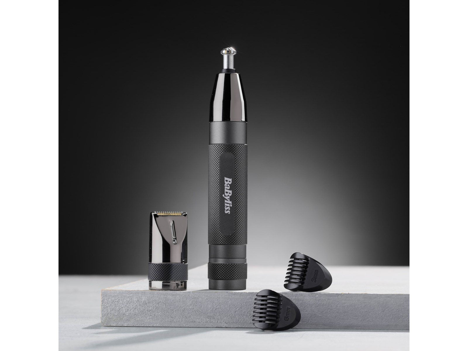 Babyliss Nasenhaartrimmer Super-X Metal Nasen-, Ohren- und Augenbrauentrimmer - E111E