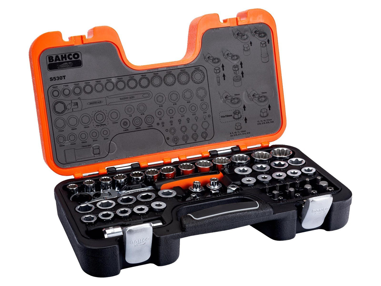 BAHCO S530T Socket Wrench Set