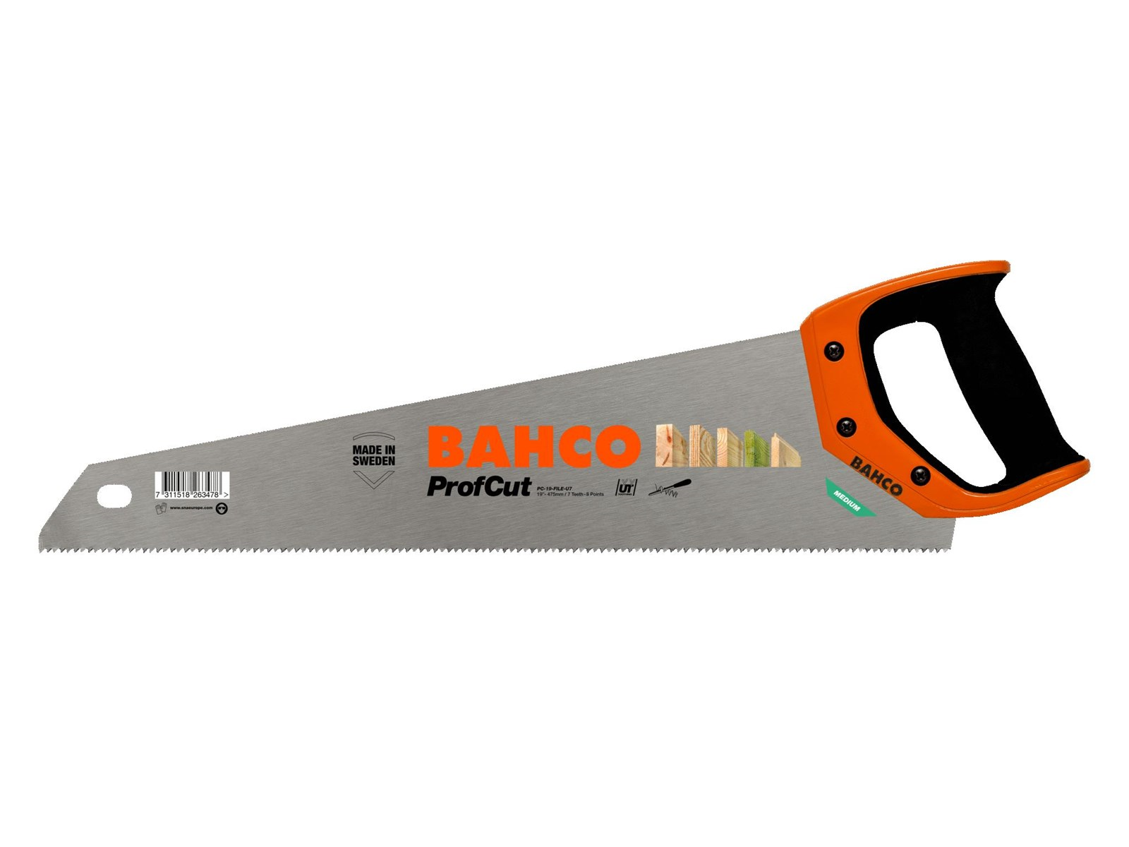 BAHCO PC-19-FILE-U7 Universal Handsaw
