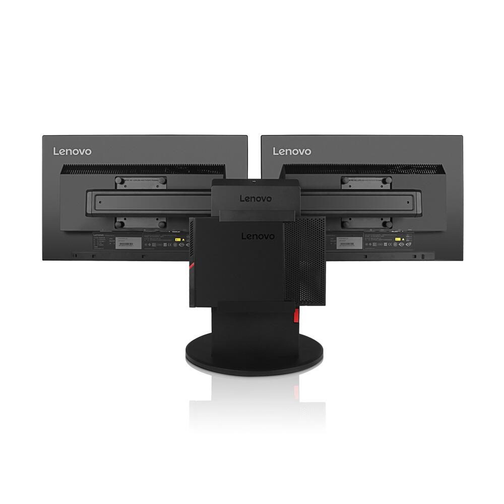 ThinkCentre Tiny-in-One Standfuß für zwei Monitore, schwarz