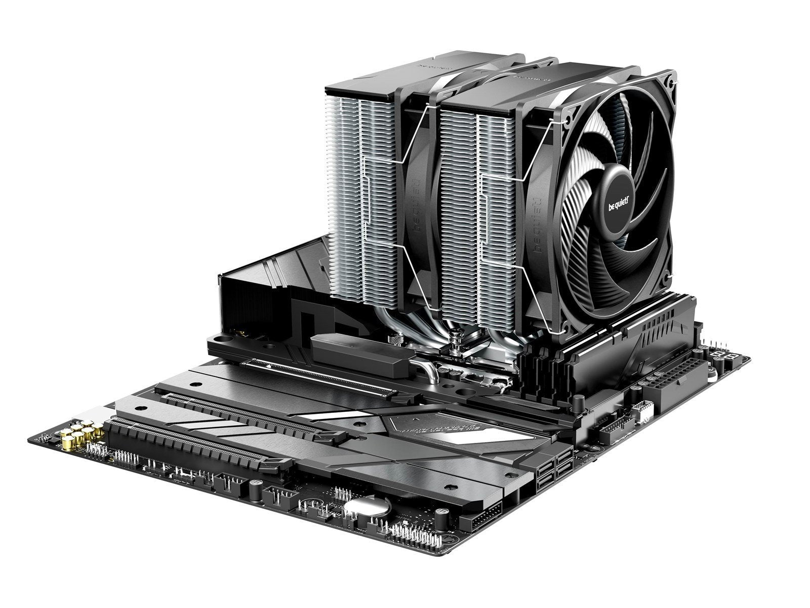 be quiet! Pure Rock Pro 3 - CPU-Luftkühler - Max 34 dBA