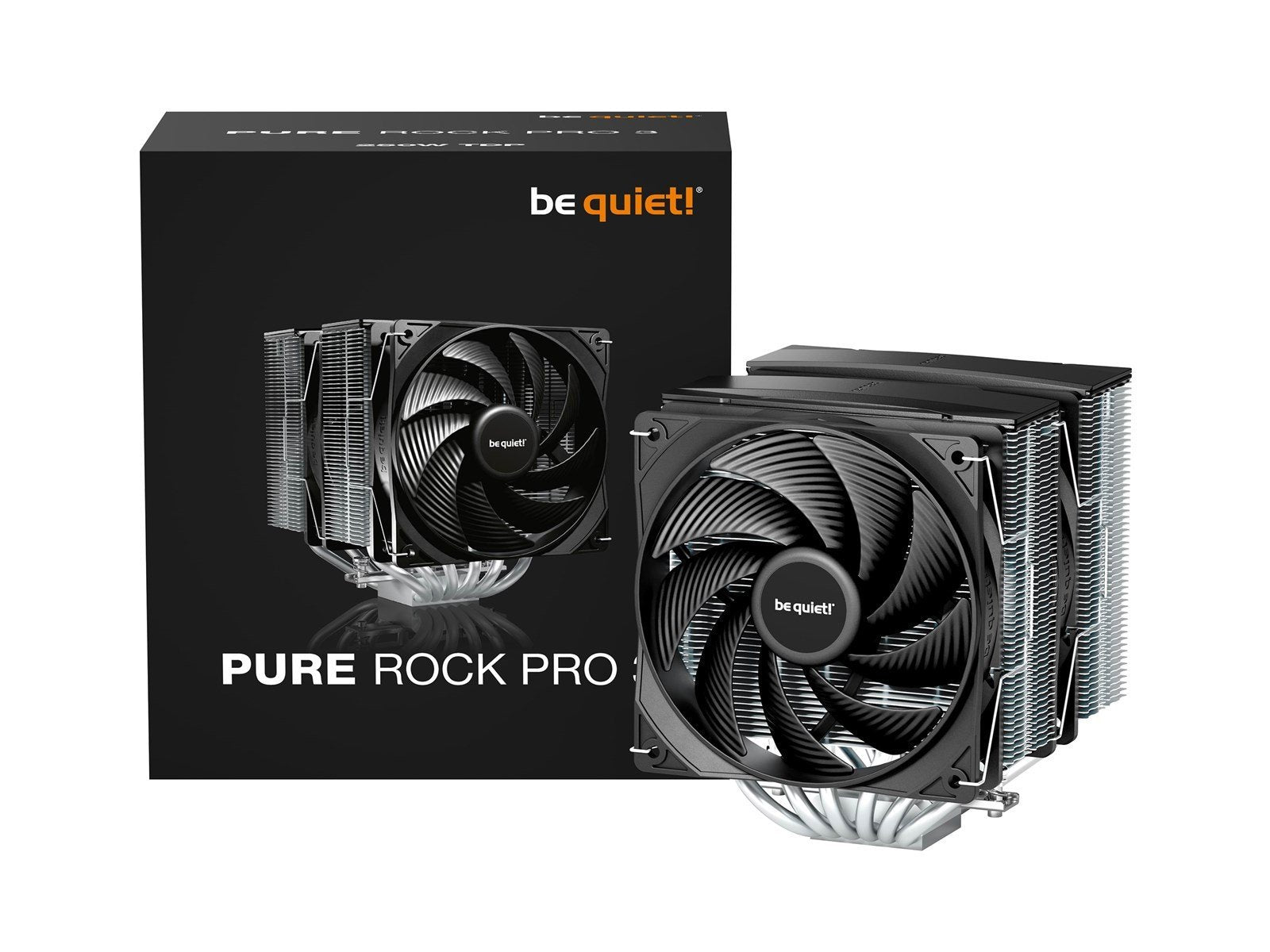 be quiet! Pure Rock Pro 3 - CPU-Luftkühler - Max 34 dBA