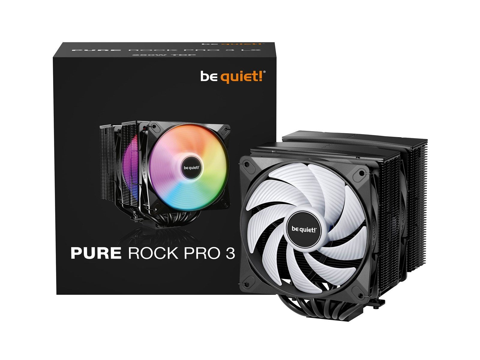 be quiet! Pure Rock Pro 3 LX - CPU-Luftkühler - Max 35 dBA