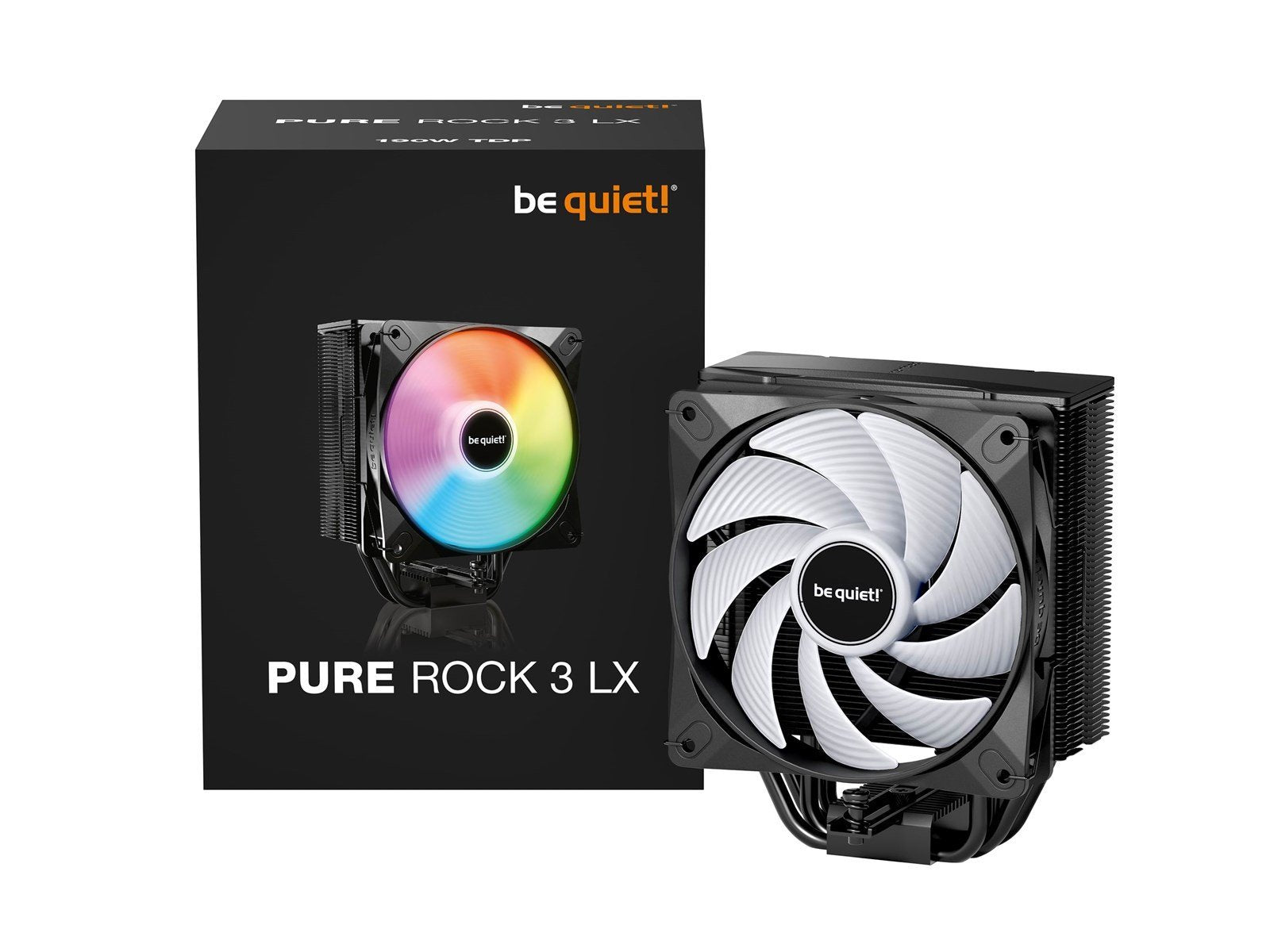 be quiet! PURE ROCK 3 LX - CPU-Luftkühler - Max 31 dBA