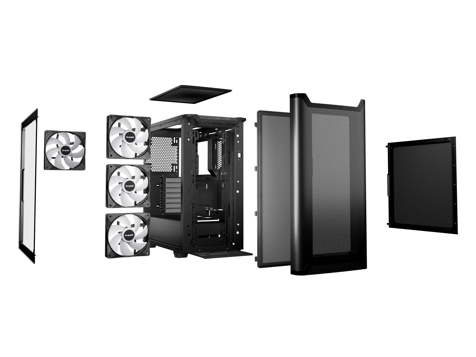 be quiet! PURE BASE 501 DX - Gehäuse - Miditower - Schwarz