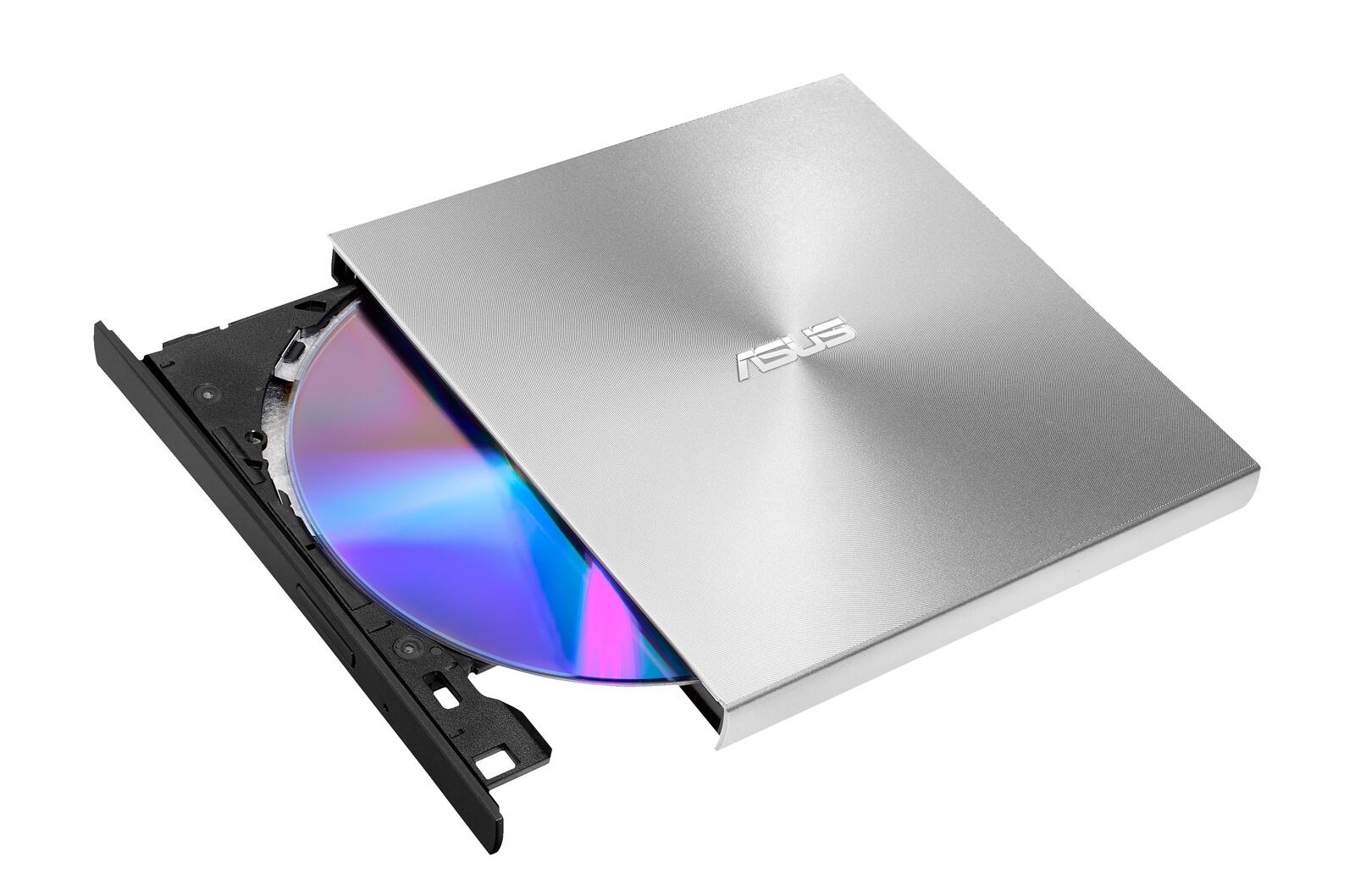Asus ZenDrive U9M USB-C externer Ultra SLIM DVD Brenner Silber