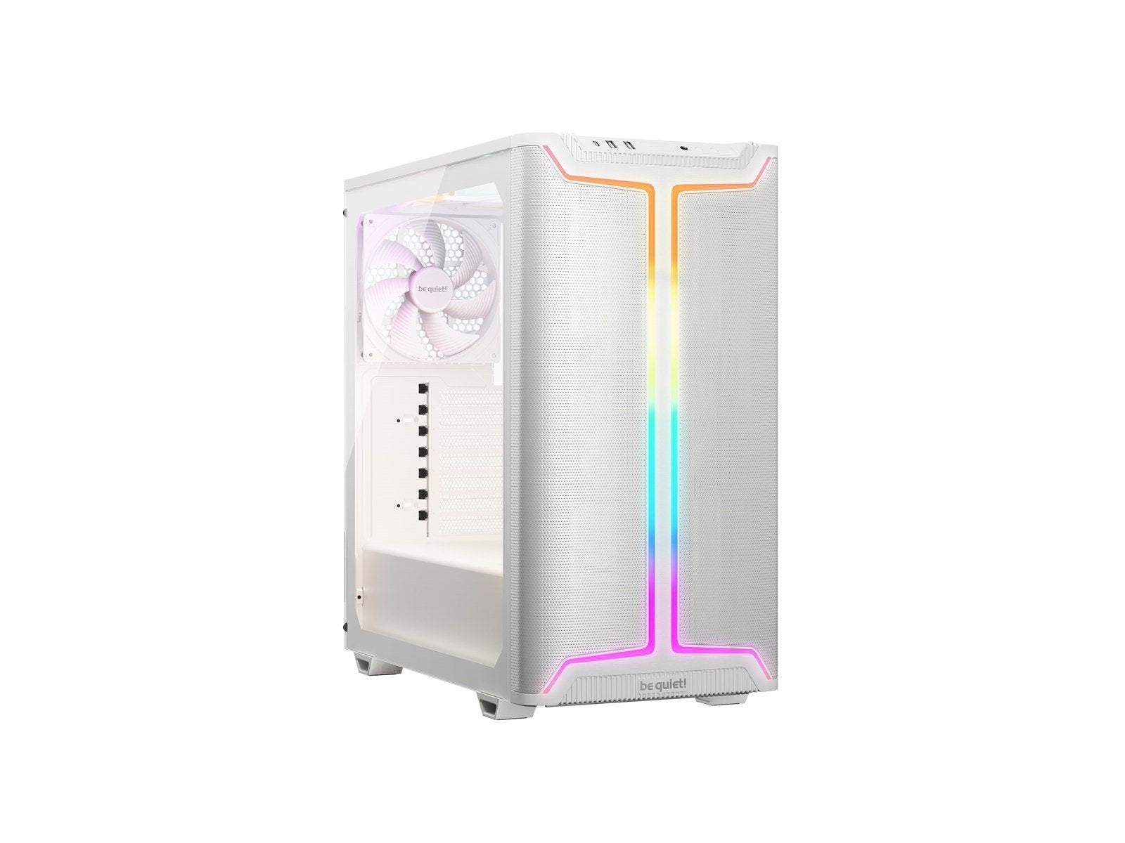 be quiet! PURE BASE 501 DX White - Gehäuse - Miditower - Weiß