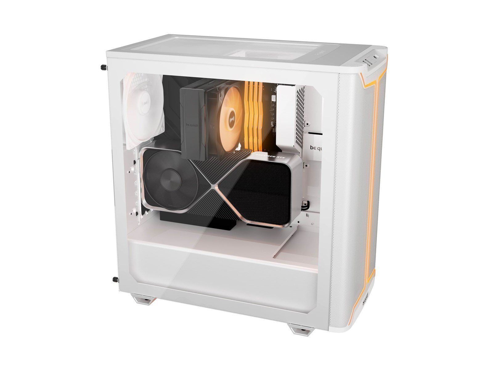 be quiet! PURE BASE 501 DX White - Gehäuse - Miditower - Weiß
