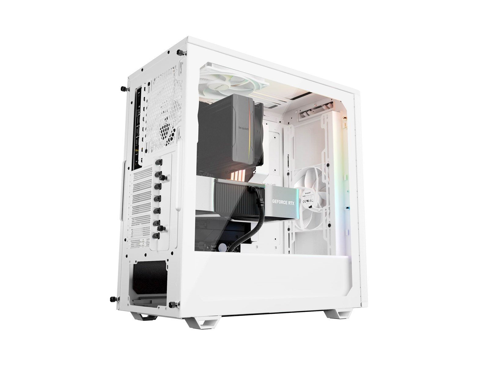 be quiet! PURE BASE 501 DX White - Gehäuse - Miditower - Weiß