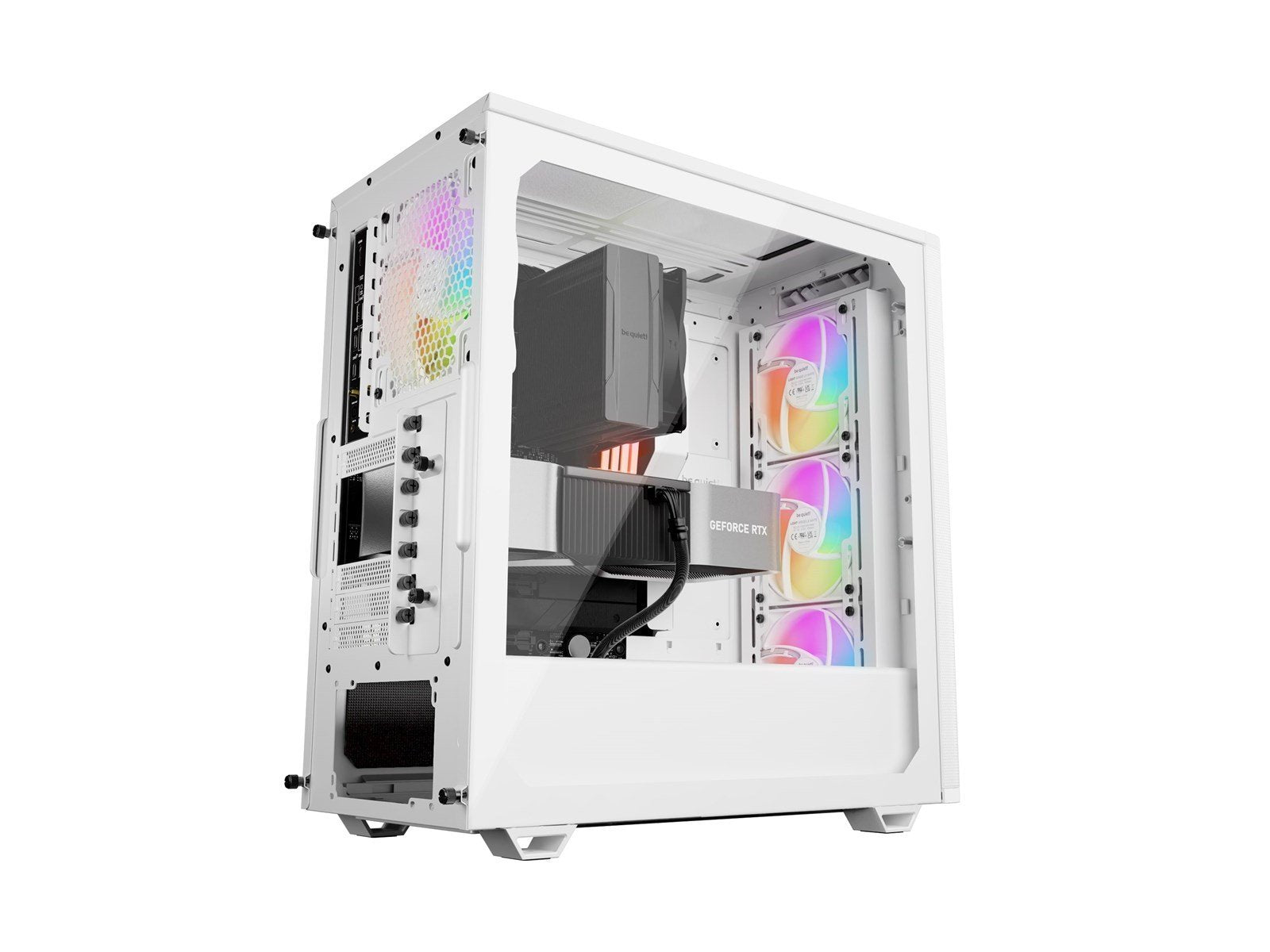 be quiet! PURE BASE 501 LX White - Gehäuse - Miditower - Weiß
