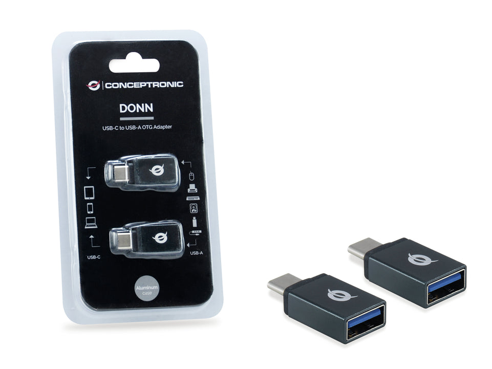 CONCEPTRONIC Adapter USB-C -> USB-A 3.0          2er-Pack gr