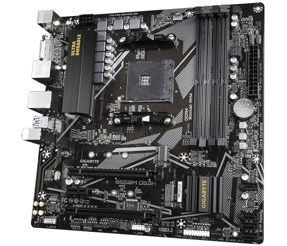 Gigabyte B550M DS3H                  (B550,AM4,mATX,DDR4)