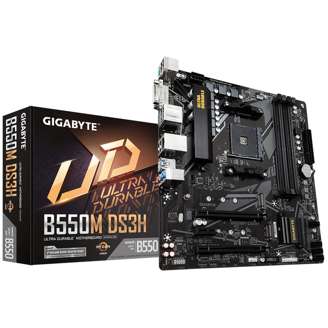 Gigabyte B550M DS3H                  (B550,AM4,mATX,DDR4)