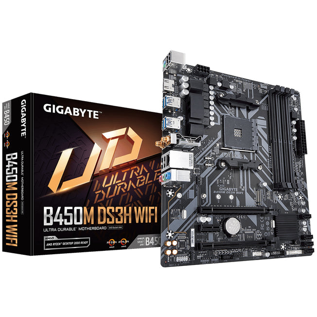 Gigabyte B450M DS3H WIFI             (B450,AM4,mATX,DDR4)