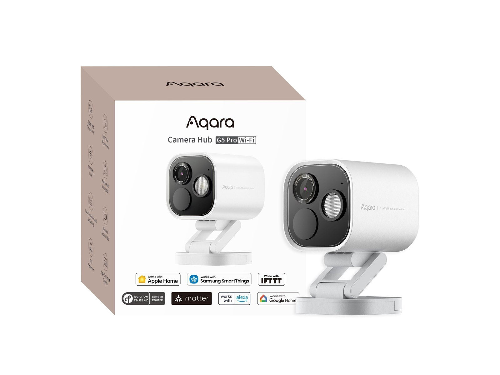 Aqara Camera Hub G5 Pro, Wi-Fi,  White