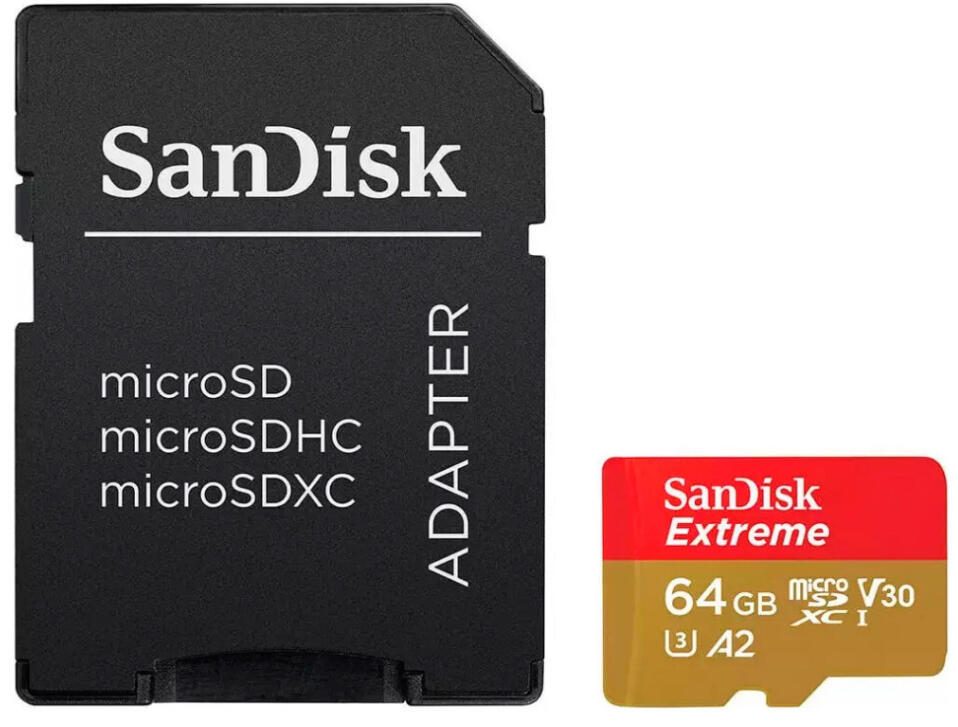 SanDisk Extreme PLUS Speicherkarte 64 GB
