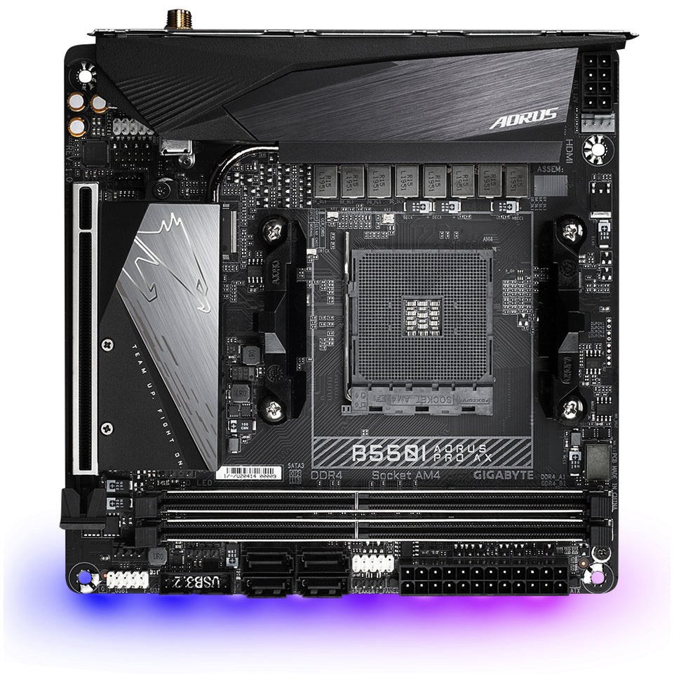 Gigabyte B550I AORUS Pro AX          (B550,AM4,mITX,DDR4)