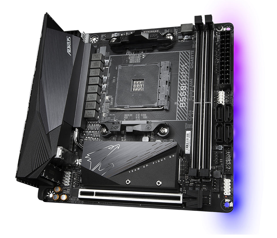 Gigabyte B550I AORUS Pro AX          (B550,AM4,mITX,DDR4)