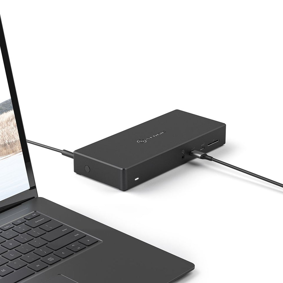 Alogic DockingStation USB-C Dreifachanzeige          schwarz