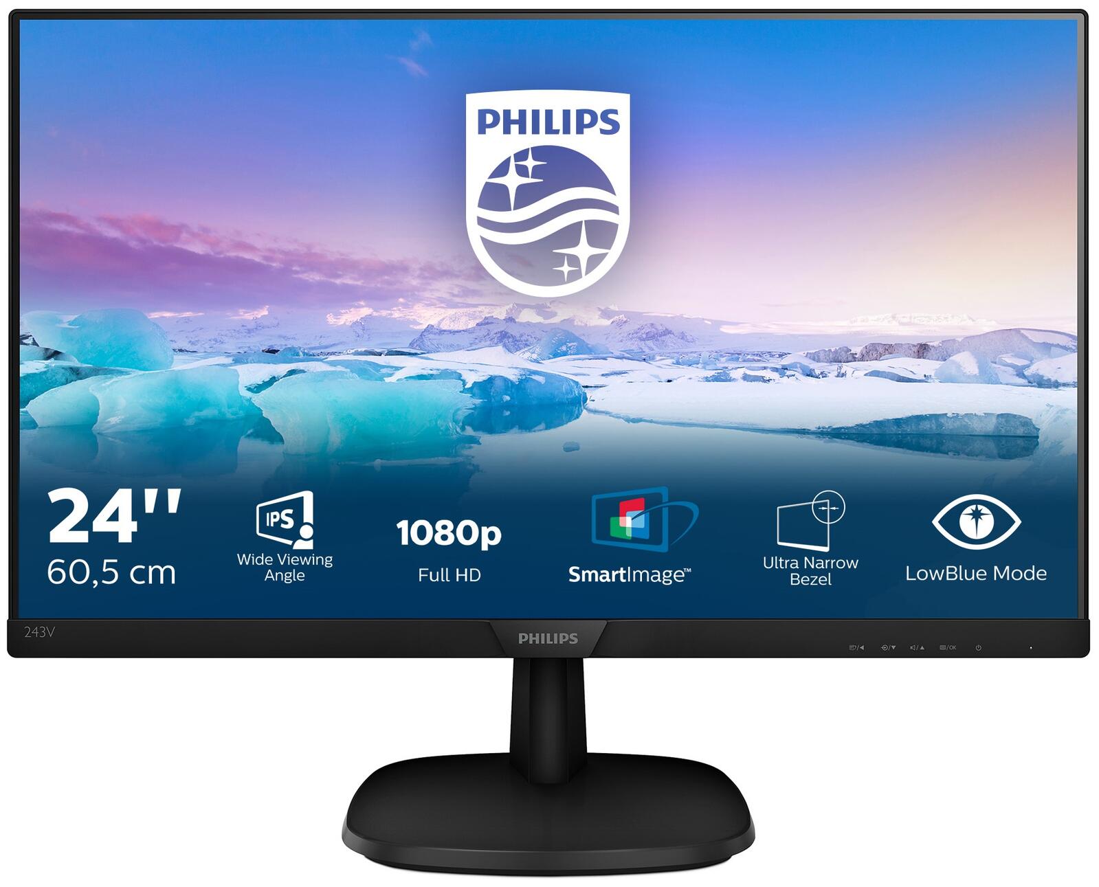 Philips 243V7QJABF Monitor 60,5 cm (23,8 Zoll)