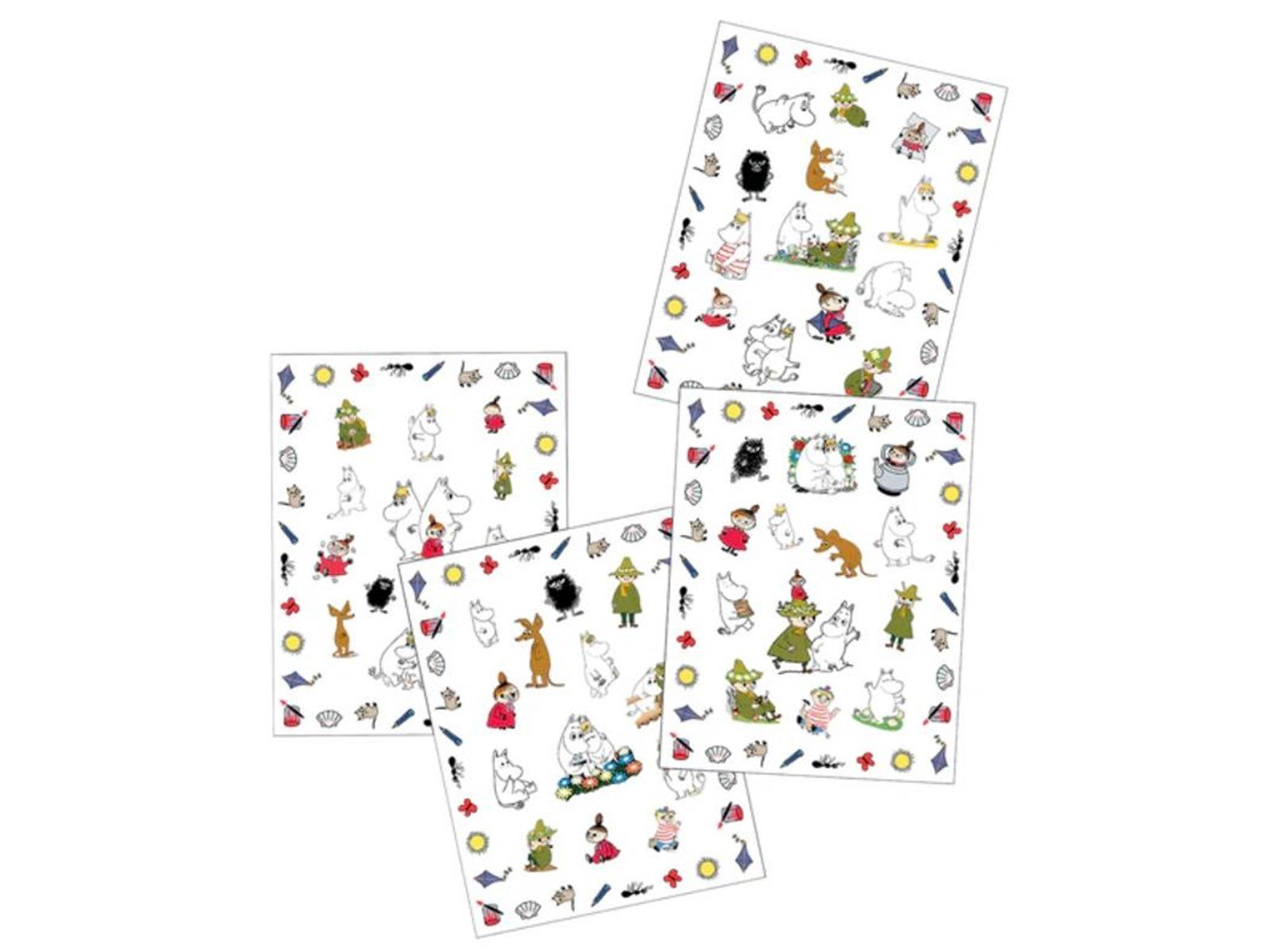 Barbo Toys Moomin decorative sticker - Friends